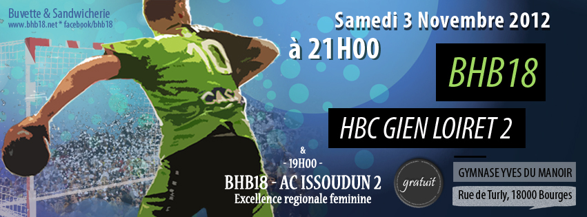 Prénationale: BHB18 – HBC Gien Loiret 2