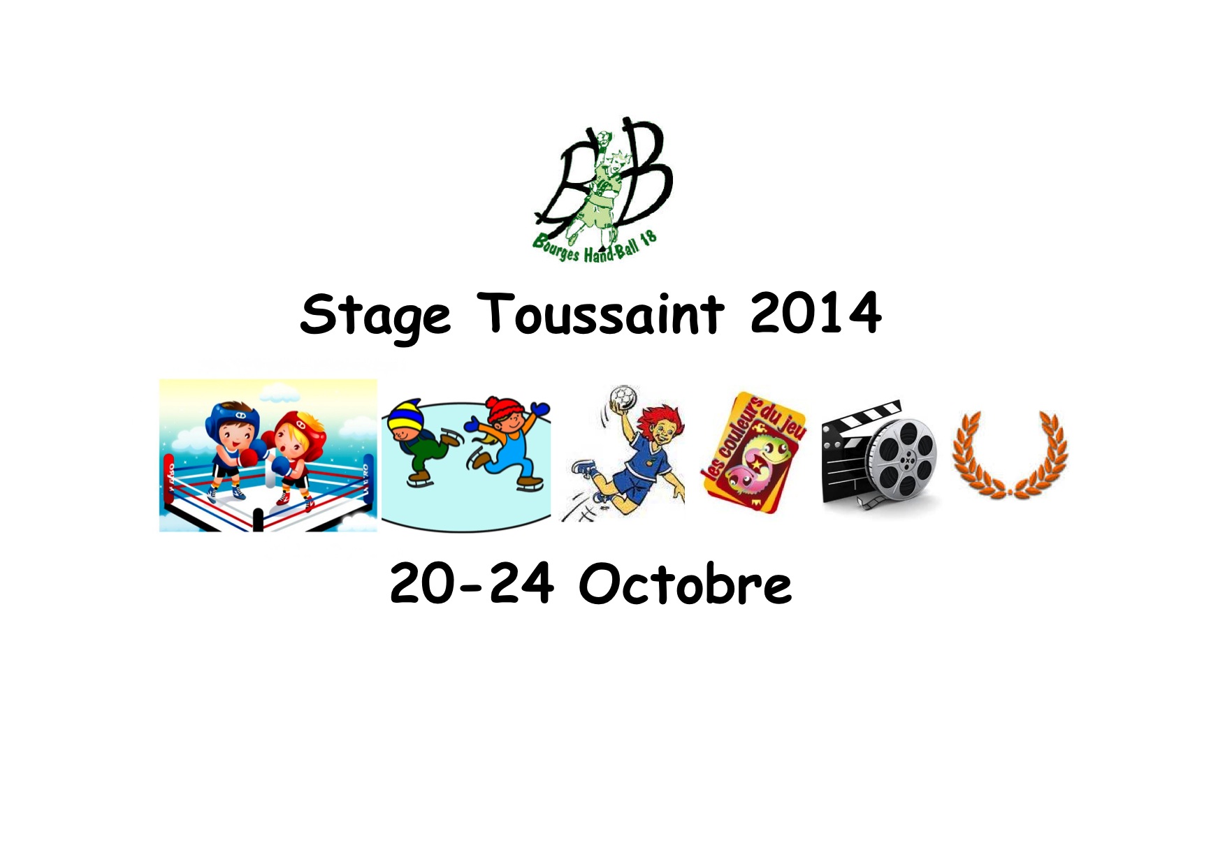 Stage de Toussaint 2014