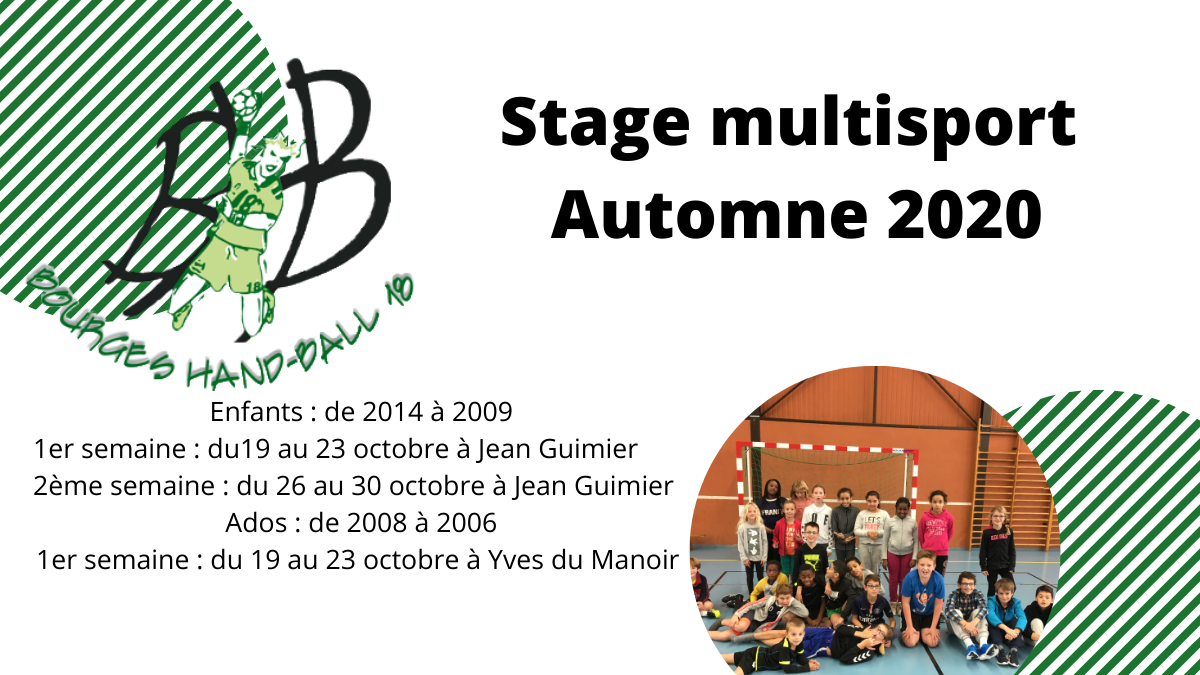 Stage multisport Automne 2020